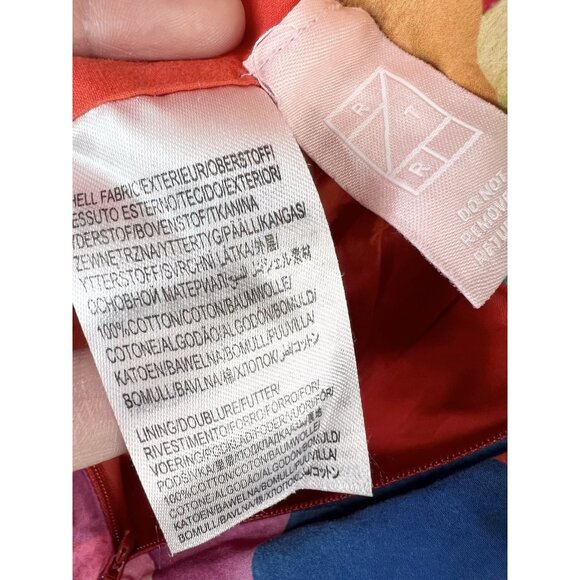 FARM Rio Ombré Chita Romper Floral Vacation Tropical Cruise Resortwear Small - Picture 10 of 16